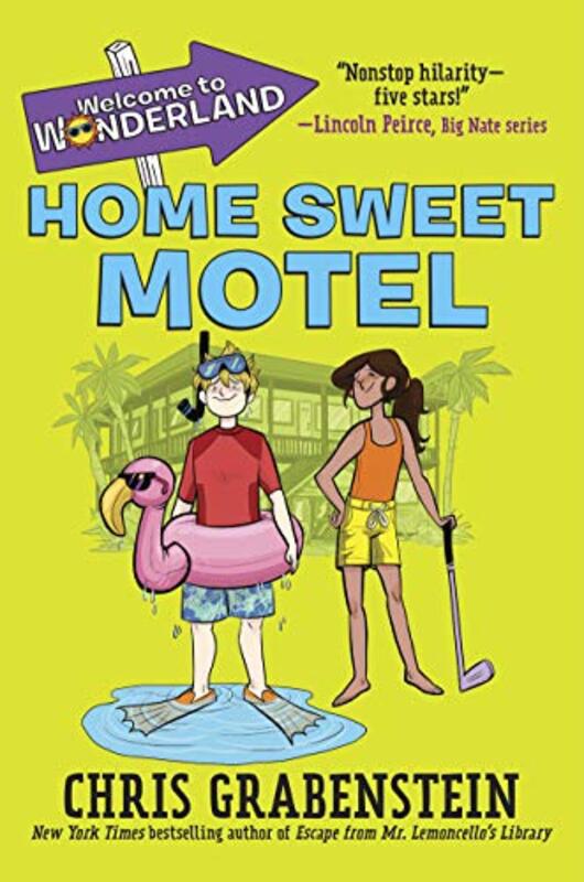 Book cover for "Home Sweet Motel" by Chris Grabenstein