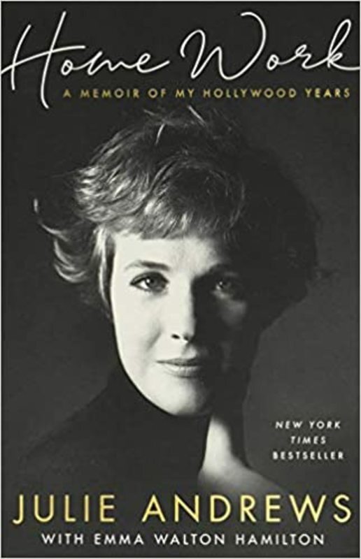 Book cover for "Home Work" by Julie Andrews