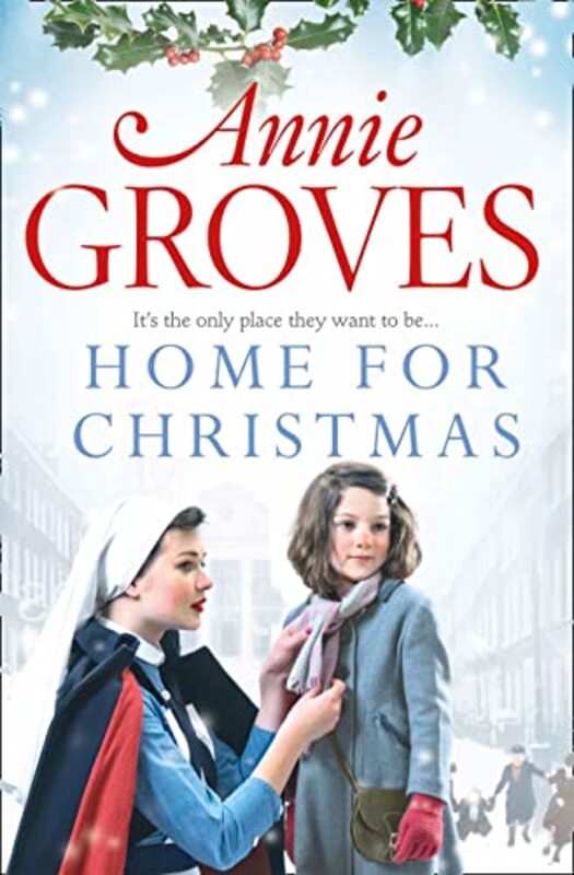Book cover for "Home for Christmas" by Annie Groves