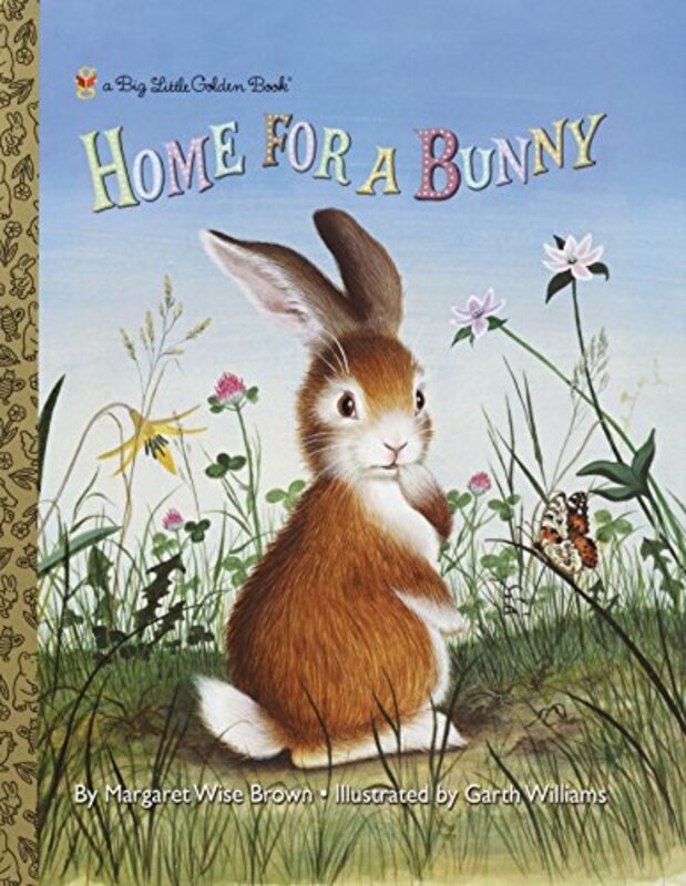 Book cover for "Home for a Bunny" by Margaret Wise Brown