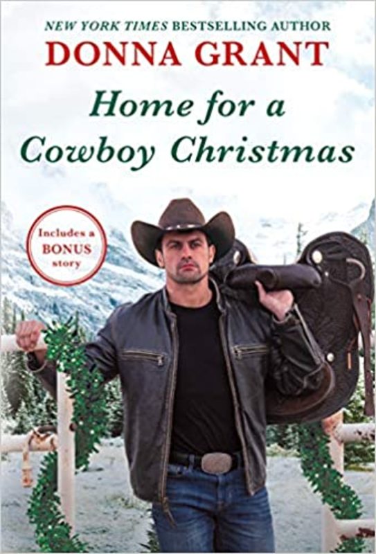 Book cover for "Home for a Cowboy Christmas" by Donna Grant