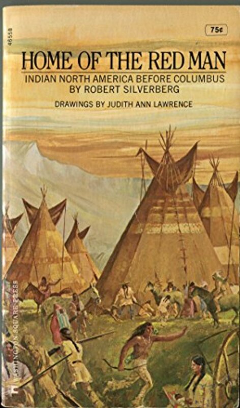 Book cover for "Home of the Red Man" by Robert Silverberg