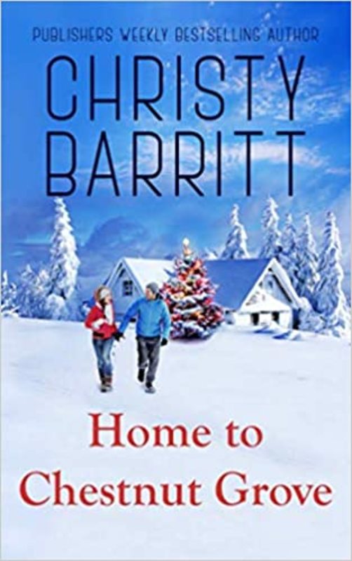 Book cover for "Home to Chestnut Grove" by Christy Barritt