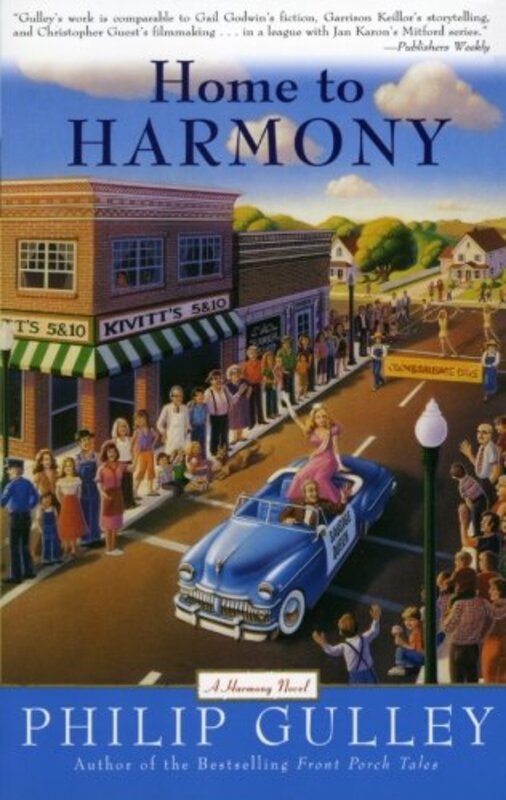 Book cover for "Home to Harmony" by Philip Gulley