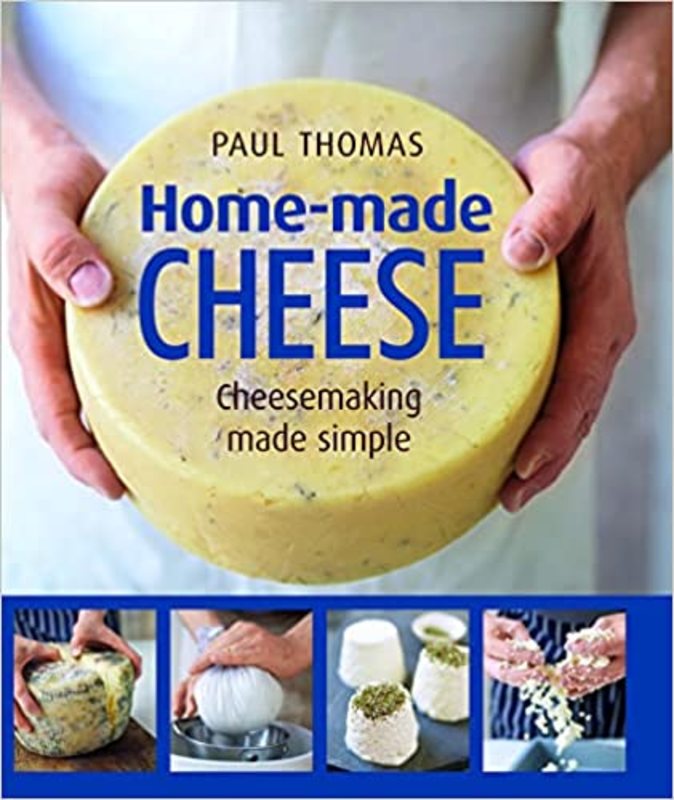 Book cover for "Home-Made Cheese" by Paul Thomas