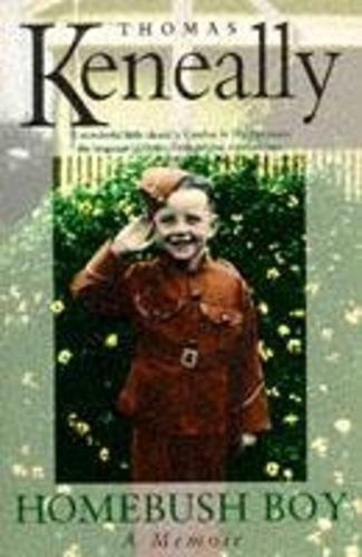 Book cover for "Homebush Boy" by Thomas Keneally
