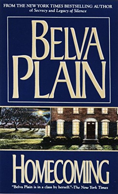 Book cover for "Homecoming" by Belva Plain