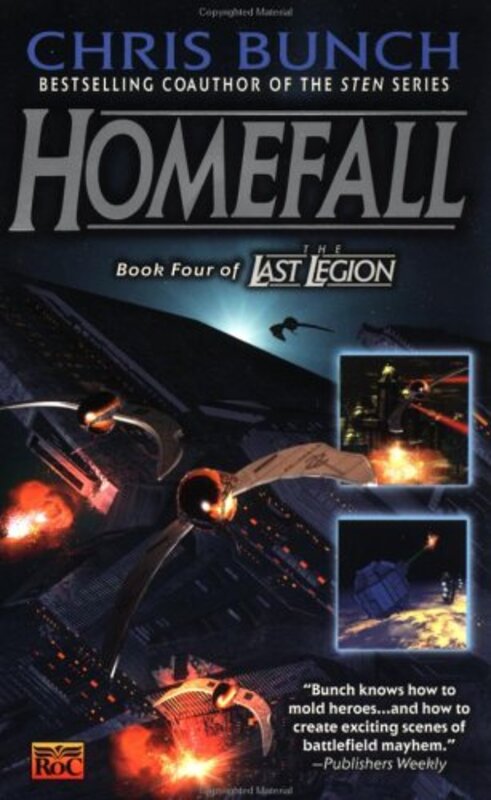 Book cover for "Homefall" by Chris Bunch
