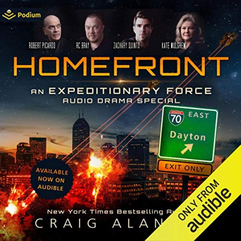 Book cover for "Homefront" by Craig Alanson