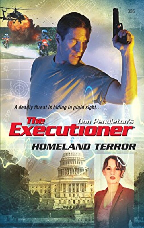 Book cover for "Homeland Terror" by Don Pendleton