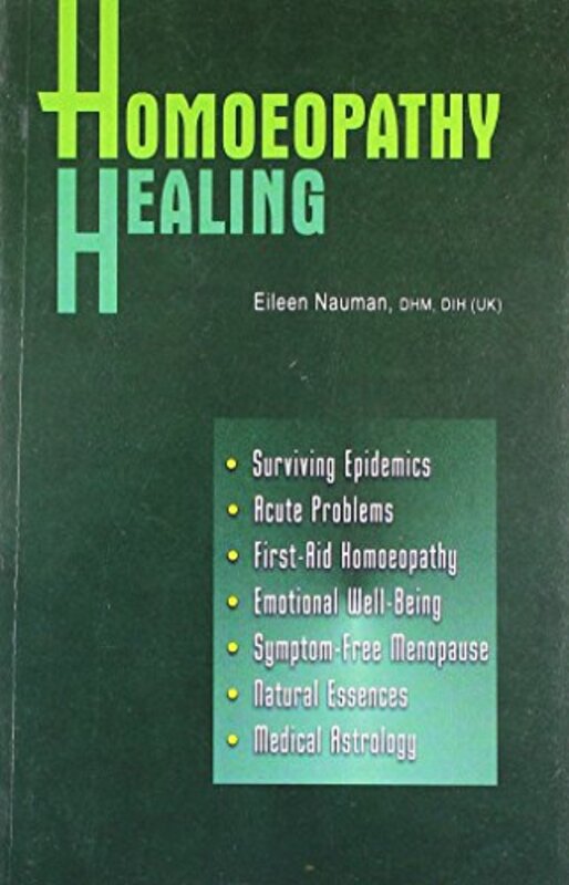 Book cover for "Homeopathy Healing" by Eileen Nauman