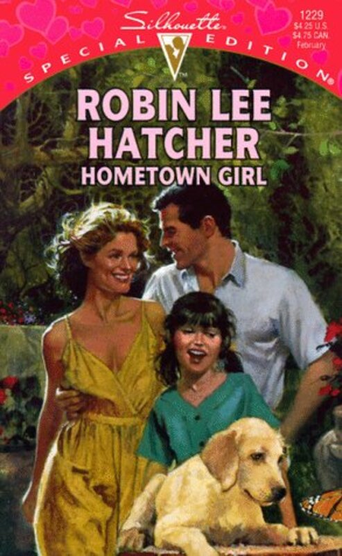Book cover for "Hometown Girl" by Robin Lee Hatcher