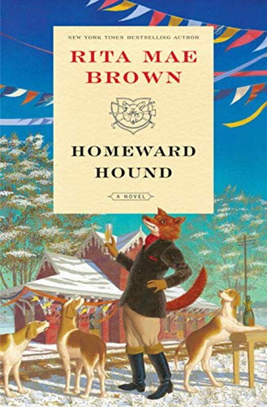 Book cover for "Homeward Hound" by Rita Mae Brown