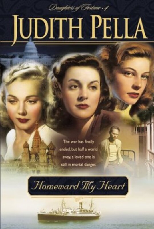 Book cover for "Homeward My Heart" by Judith Pella
