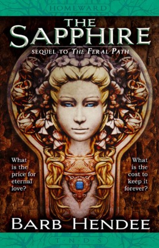 Book cover for "Homeward, III: The Sapphire" by Barb Hendee