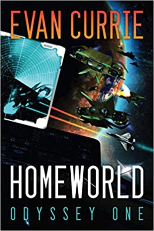 Book cover for "Homeworld" by Evan Currie