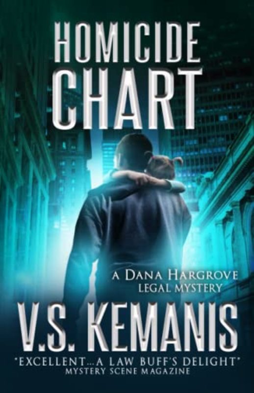 Book cover for "Homicide Chart" by VS Kemanis