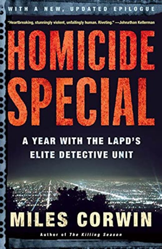 Book cover for "Homicide Special" by Miles Corwin