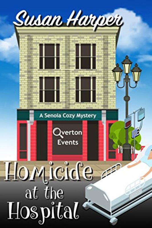Book cover for "Homicide at the Hospital" by Susan Harper