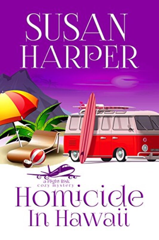 Book cover for "Homicide in Hawaii" by Susan Harper