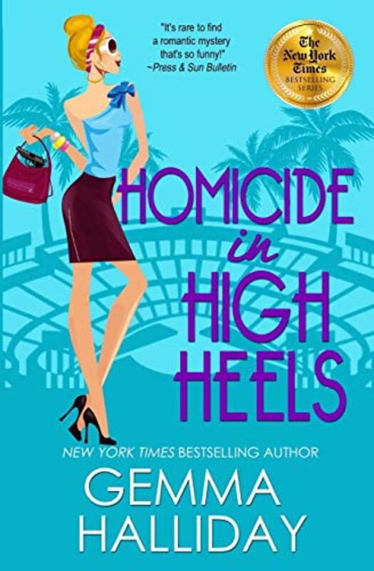 Book cover for "Homicide in High Heels" by Gemma Halliday