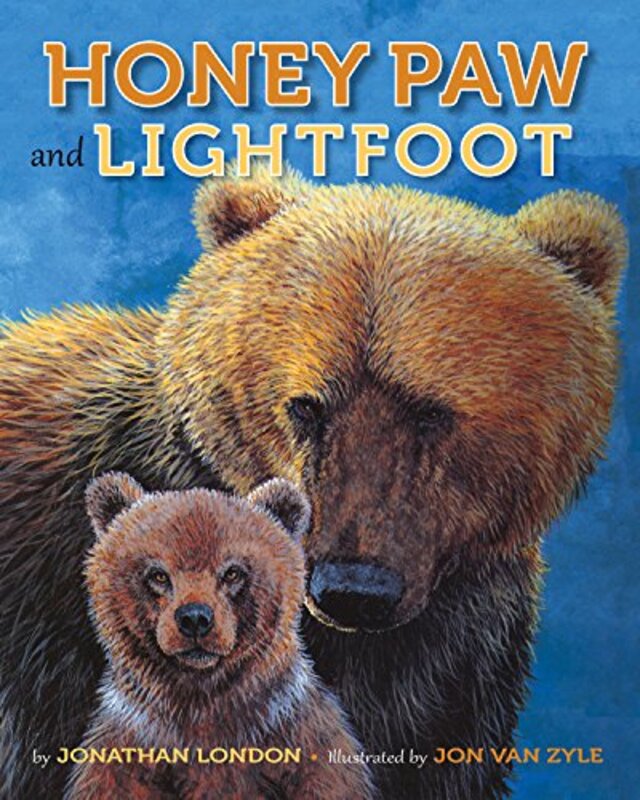 Book cover for "Honey Paw and Lightfoot" by Jonathan London
