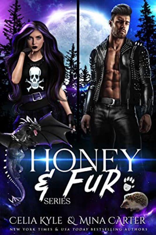 Book cover for "Honey and Fur" by Mina Carter