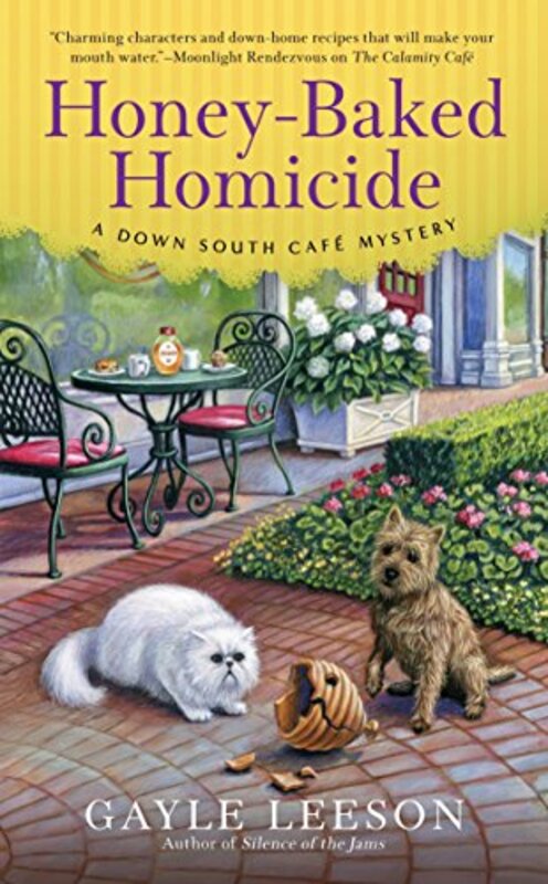 Book cover for "Honey-Baked Homicide" by Gayle Trent