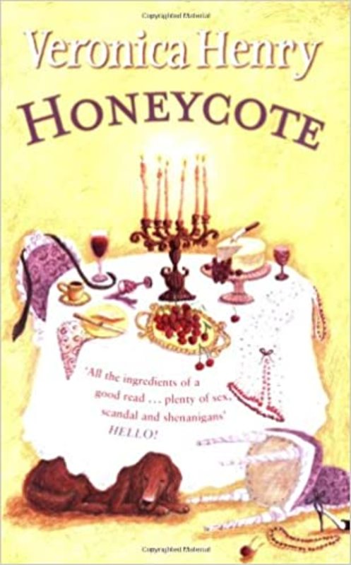 Book cover for "Honeycote" by Veronica Henry