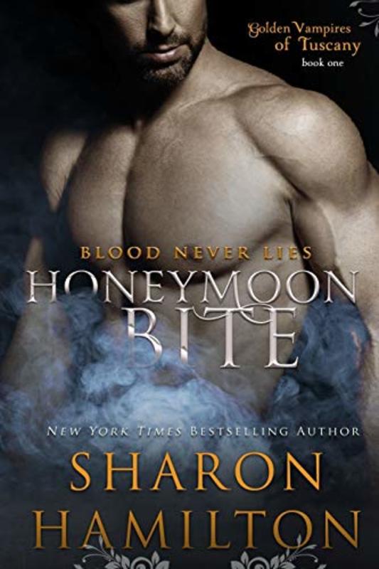 Book cover for "Honeymoon Bite" by Sharon Hamilton