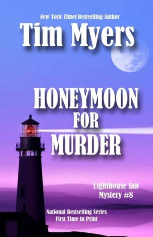 Book cover for "Honeymoon For Murder" by Tim Myers