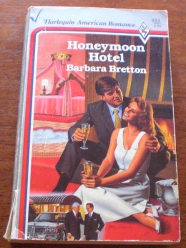 Book cover for "Honeymoon Hotel" by Barbara Bretton