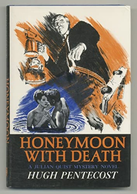 Book cover for "Honeymoon with Death" by Hugh Pentecost