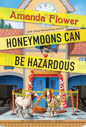 Book cover for "Honeymoons Can Be Hazardous" by Amanda Flower