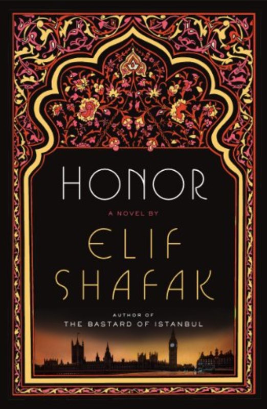 Book cover for "Honor" by Elif Shafak