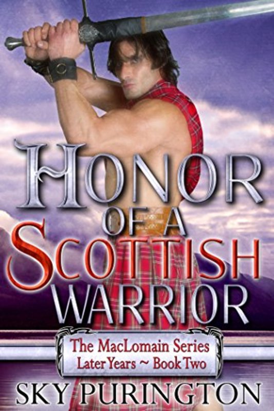 Book cover for "Honor of a Scottish Warrior" by Sky Purington