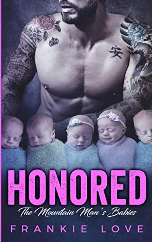 Book cover for "Honored" by Frankie Love