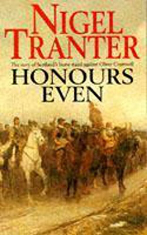 Book cover for "Honours Even" by Nigel Tranter