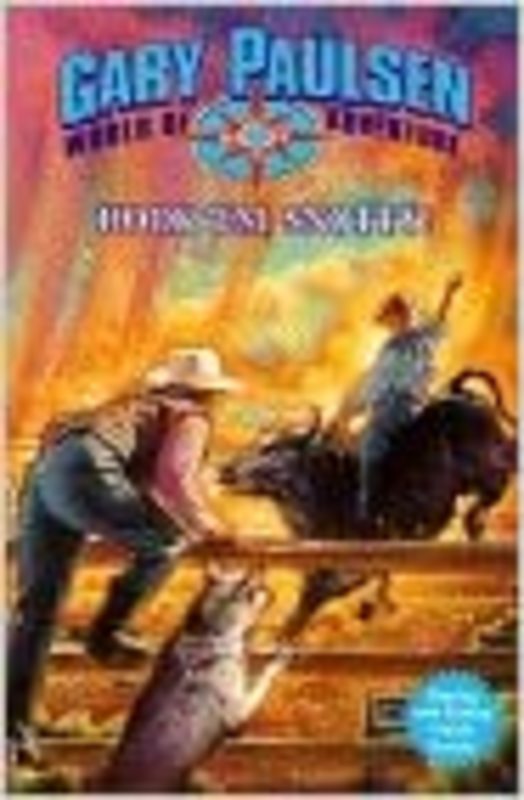 Book cover for "Hook 'Em Snotty" by Gary Paulsen