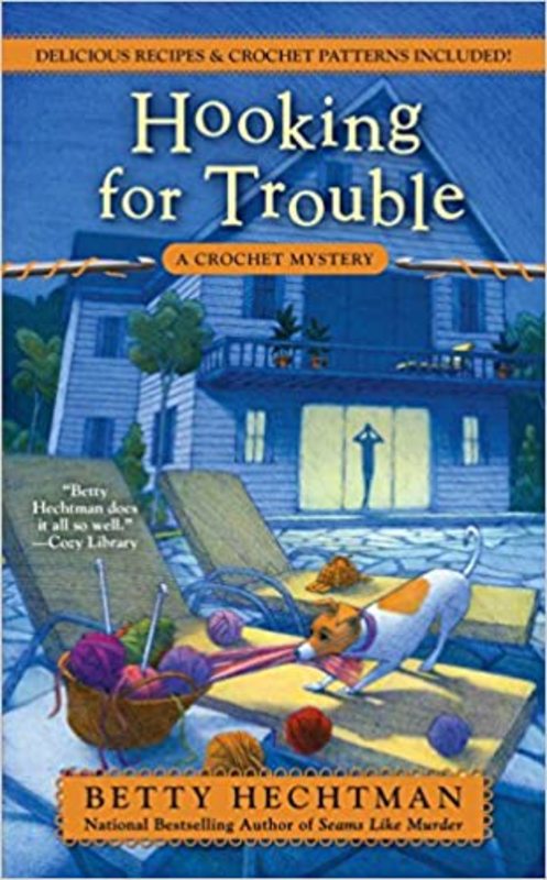 Book cover for "Hooking for Trouble" by Betty Hechtman