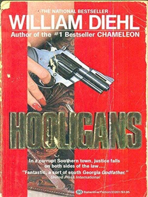 Book cover for "Hooligans" by William Diehl
