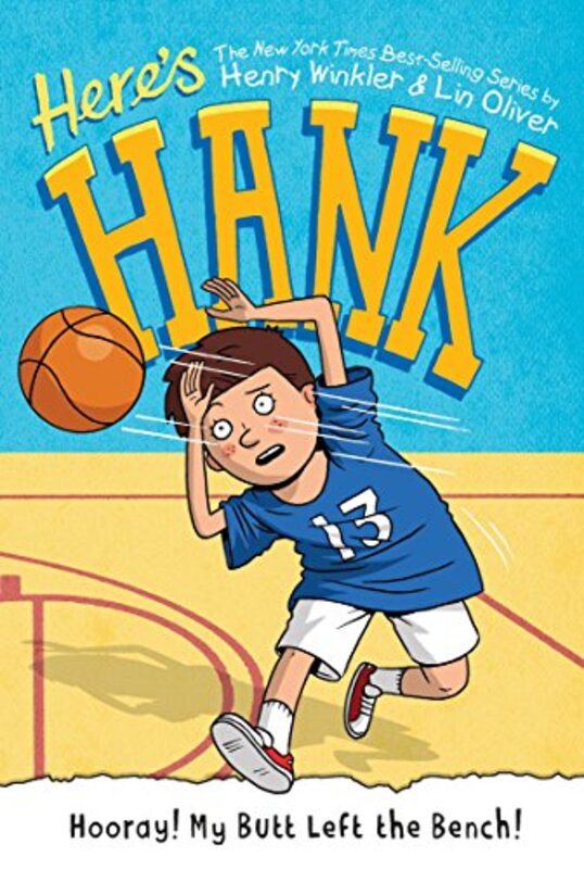 Book cover for "Hooray! My Butt Left the Bench!" by Henry Winkler