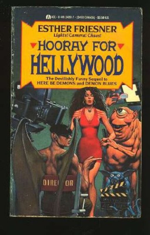 Book cover for "Hooray For Hellywood" by Esther M Friesner