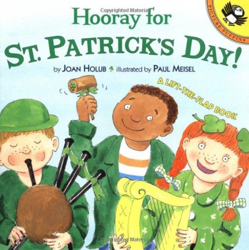 Book cover for "Hooray for St. Patrick's Day!" by Joan Holub