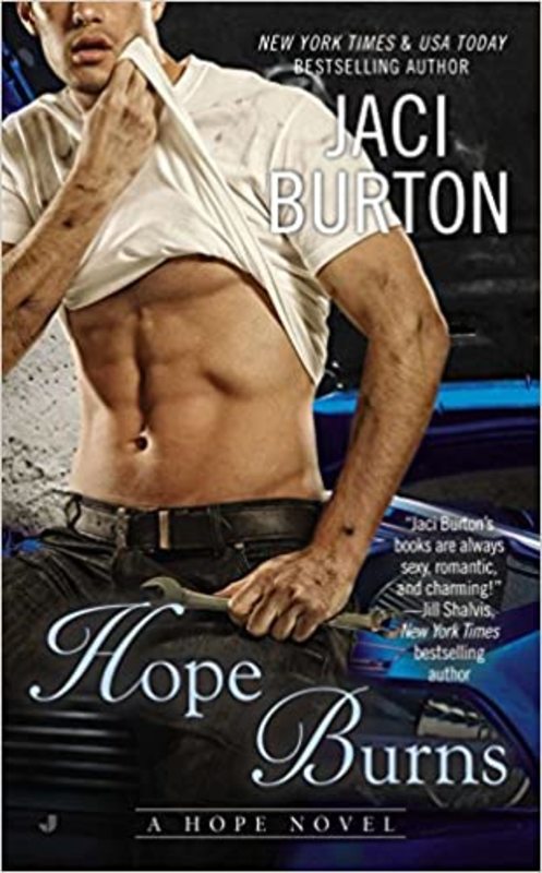 Book cover for "Hope Burns" by Jaci Burton