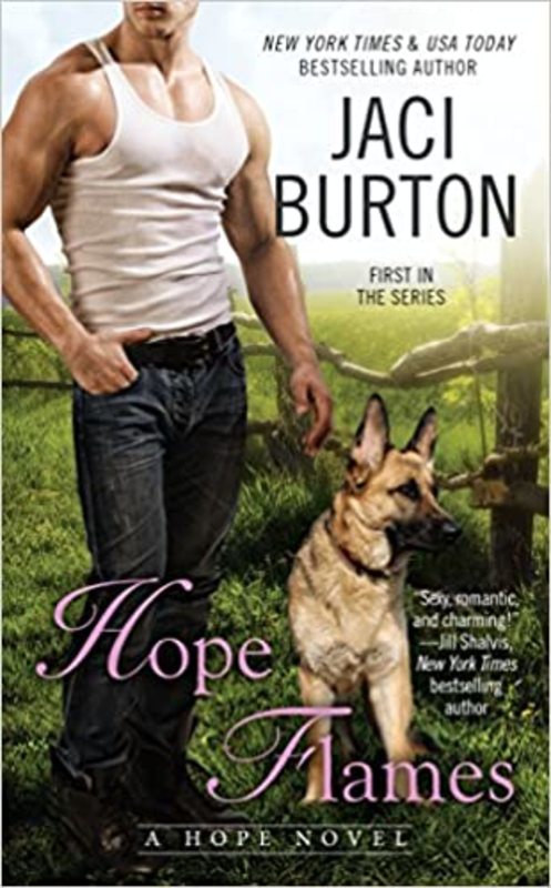 Book cover for "Hope Flames" by Jaci Burton