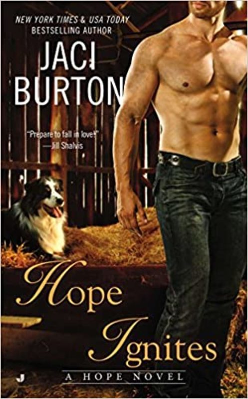 Book cover for "Hope Ignites" by Jaci Burton