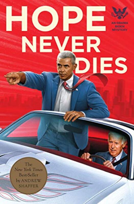 Book cover for "Hope Never Dies" by Andrew Shaffer