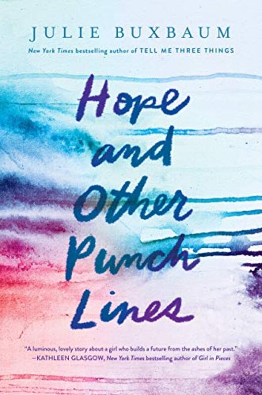 Book cover for "Hope and Other Punch Lines" by Julie Buxbaum