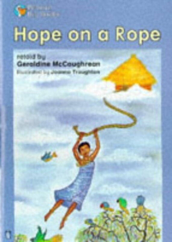 Book cover for "Hope on a Rope" by Geraldine McCaughrean